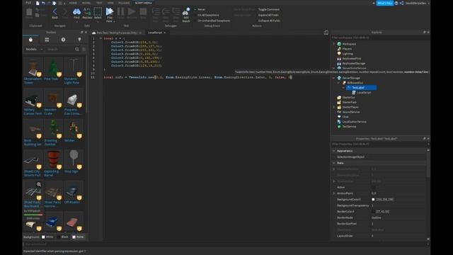 ROBLOX STUDIO | How to make a Rainbow Color Overhead Gui [EASY] смотреть онлайн