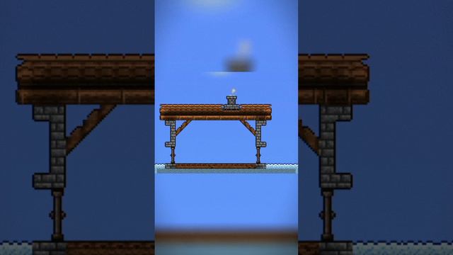 Крутой зимний домик в Terraria! #building #terraria #gaming #game смотреть онлайн