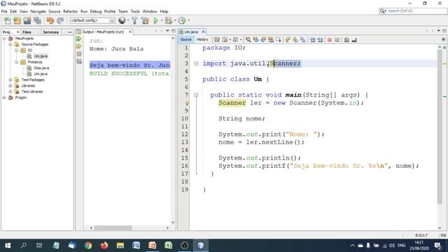 [Java] Entrada de Dados (classe Scanner) смотреть онлайн