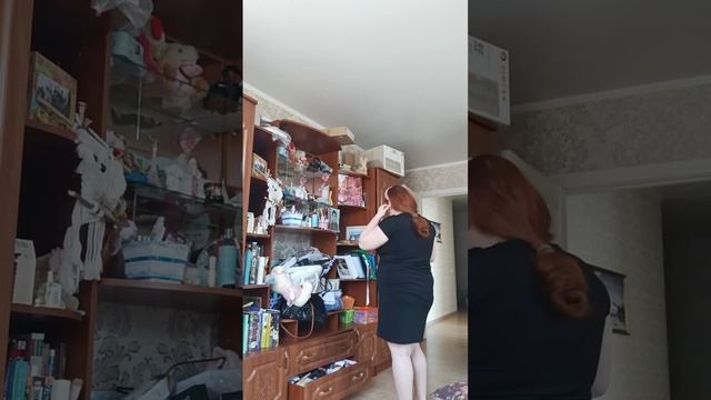 Уборка шкафов стенки в зале смотреть онлайн