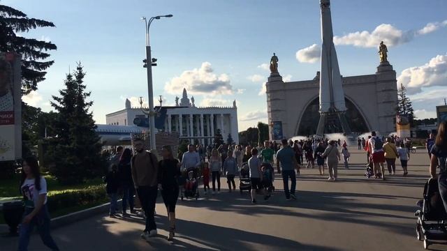 ВДНХ продолжение прогулки по парку #vdnh #вднх #moscow #москва #космос #ракета #самолет