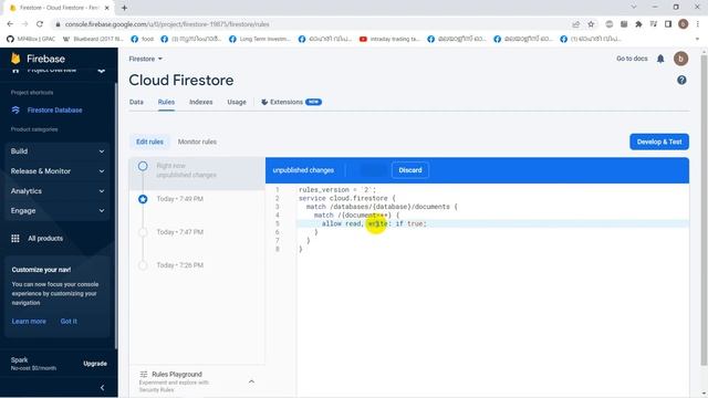 How to fix com.google.firebase.firestore.FirebaseFirestoreException: PERMISSION_DENIED: смотреть онлайн