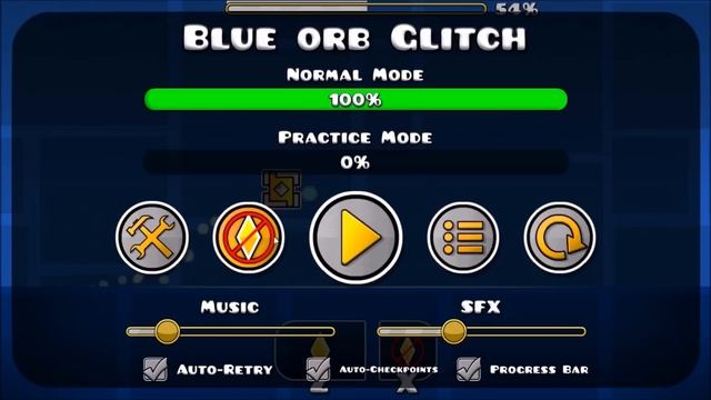 How to do the Blue Orb glitch! - Geometry Dash Tutorial смотреть онлайн