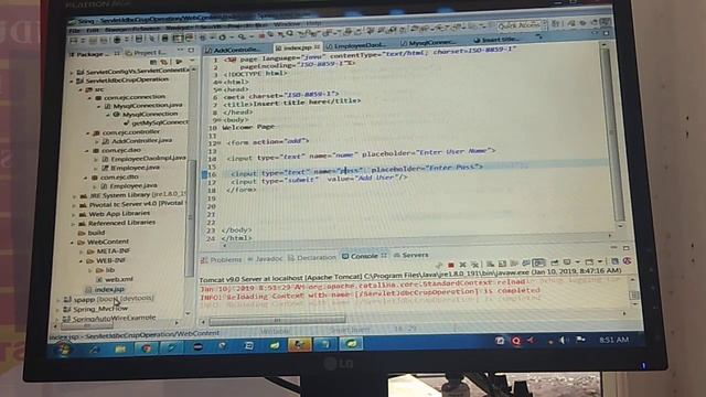 Servlet Jsp Complete Crud Operation with Jdbc - Excellent Java Classes karvenagar Pune смотреть онлайн