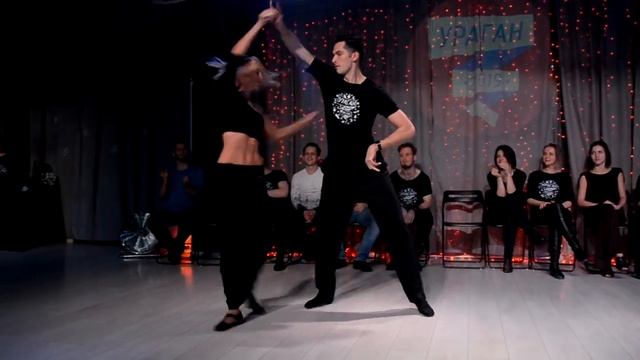 ХАСТЛ, Discofox, Ураган 2019, Invitational, Павел Катунин и Вероника Лебедева Карева, Fast смотреть онлайн