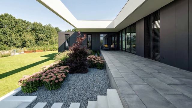 Дом на одном уровне, Жоры, Польша. House on one level, Zory, Poland смотреть онлайн