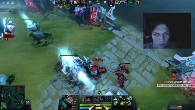 ЛАМПОВЫЙ СТРИМ ПО DOTA 2 С ВЕБКОЙ | 720p 60FPS смотреть онлайн
