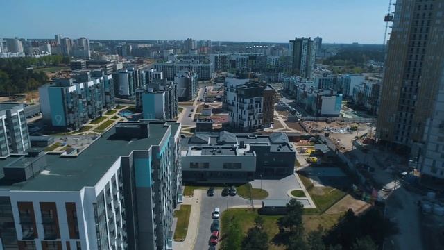 Отчет о строительстве Соснового квартала в Новой Боровой Май 2019 часть 1 смотреть онлайн