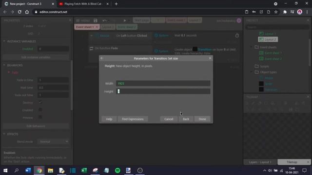 How to add a fade effect to your game in Construct 3 смотреть онлайн