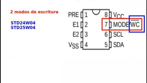 MEMORIAS EEPROM  24C04, 25C04 DATASHEET