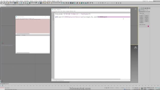 3dsMax Python Text File Data Extraction смотреть онлайн