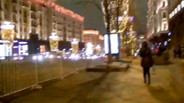 Новогодняя Тверская улица смотреть онлайн
