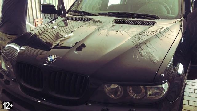 Как выглядит BMW X5 E53 после воска и детейлинга.ТВЕРДЫЙ ВОСК НА БМВ Х5 е53.