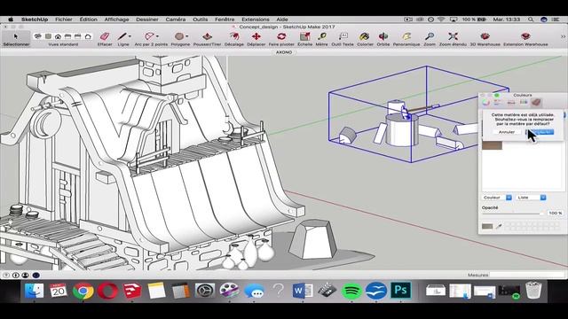 HOW TO CONCEPT DESIGN ART USING SKETCHUP AND PHOTOSHOP смотреть онлайн