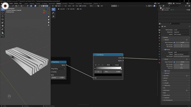 How to Create Procedural Wood Texture in Blender | Shading Nodes In Blender- Step-by-Step Tutorial смотреть онлайн