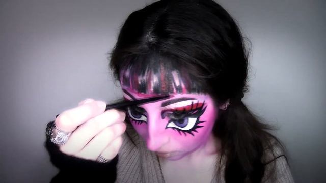 Monster High - Draculaura MAKEUP Монстр Хай Дракулаура Макияж смотреть онлайн