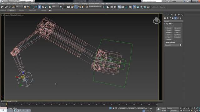 Rigging a spider robot with 3ds max with bones. смотреть онлайн