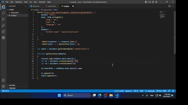 How to make Mobile Legends rank data page clone with JavaScript (Github Source Code) смотреть онлайн