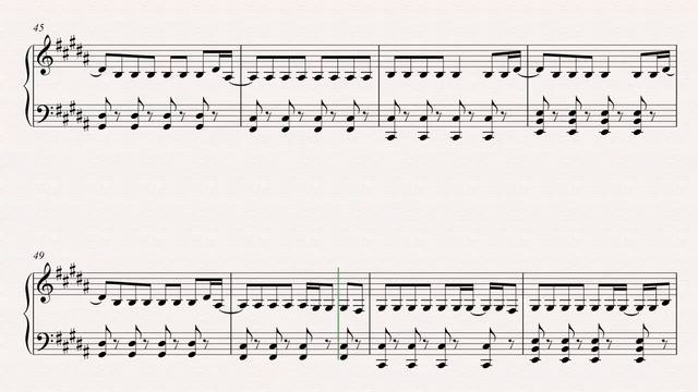 Piano - Take a Walk - Passion Pit Sheet Music, Chords, and Vocals смотреть онлайн