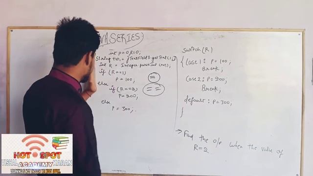 ??•CONVERSION OF IF_ELSE_IF TO SWITCH STATEMENT || JAVA || PROGRAMMING LANGUAGE •| JAVASERIES смотреть онлайн