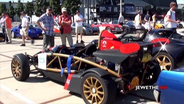 (2x) Ariel Atom 3 V8 Supercharged FAST LAUNCH and Sounds! (1080p Full HD) смотреть онлайн