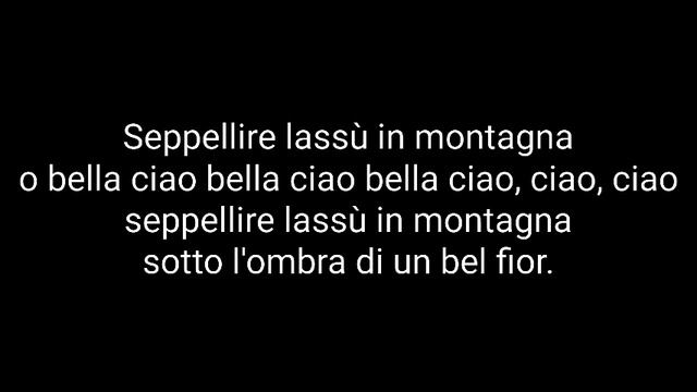 Riccardo Fersini: Bella Ciao (con testo) смотреть онлайн