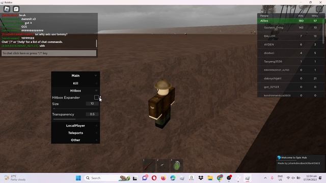 Trench Wars Script Kill All, Hitbox OP Pastebin Hydrogen, Fluxus, смотреть онлайн