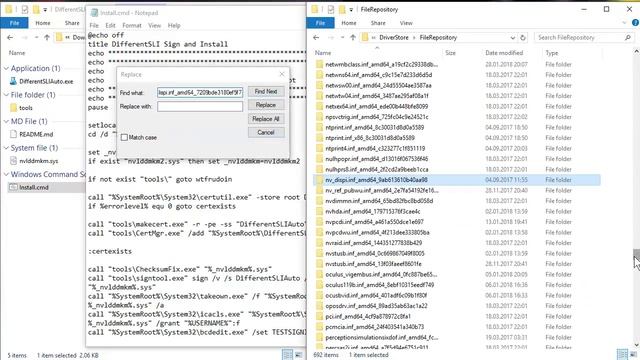DifferentSLIAuto 1.7.1 - Editing Install.cmd смотреть онлайн