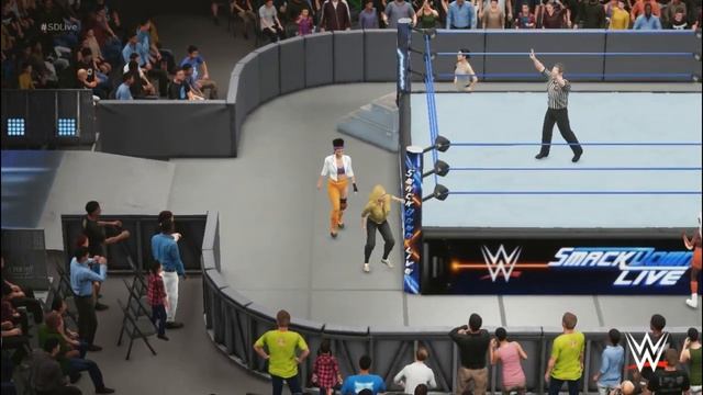 WWE SMACKDOWN. 13 Elimination. 1 Lap. 1 Fight. Annet MacGinnes vs. Claudia Levin смотреть онлайн