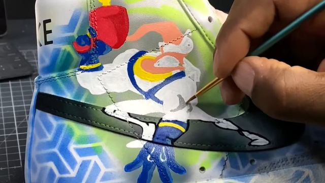 CUSTOM NIKE BLAZER MID 77 " EARTWORM JIM " - Full Process / ThePAiRANORMAL смотреть онлайн