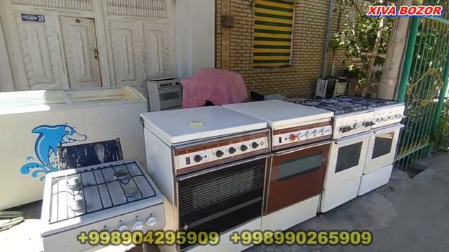 Хивада ГАЗ ПЛИТАЛАР, Морозильник, Мойка ва ПЫЛЕСОС СОТИЛАДИ смотреть онлайн