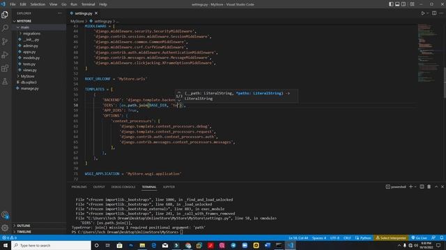 5 Django App Settings смотреть онлайн