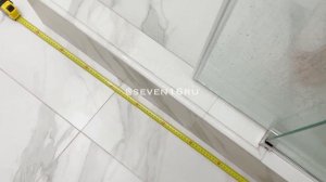 Идеальный размер душевой перегородки