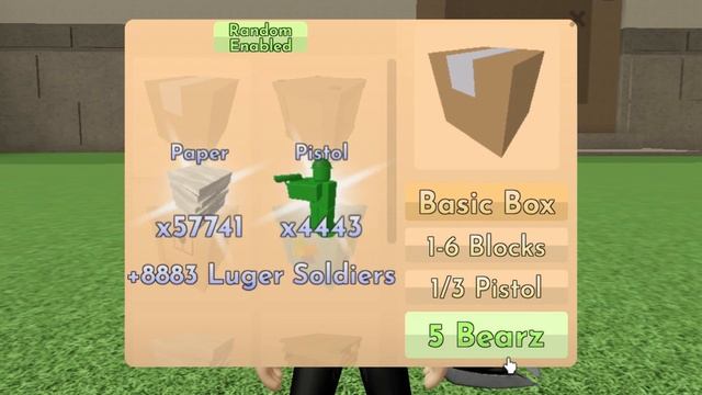 I SPENT 100,000 BEARZ TO BUY BASIC BOX in Toy SoldierZ (Roblox) | How Many Blocks and Toy Soldiers? смотреть онлайн