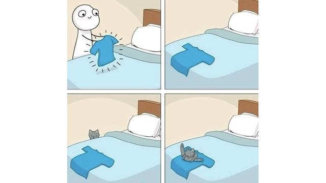 Приколы с котами. Тяжелая жизнь кота | Мемозг #33 смотреть онлайн