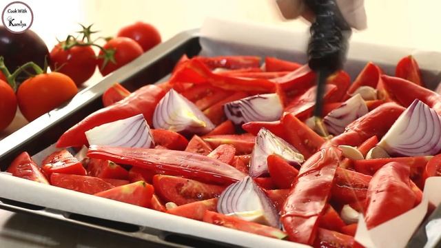 Томатный Суп-Пюре с Базиликом ✧ Roasted Tomato Soup Recipe ✧ Domates Çorbası Tarifi смотреть онлайн