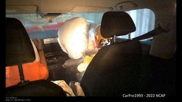 2022 Honda Civic NHTSA Full-Overlap Frontal Crash Test