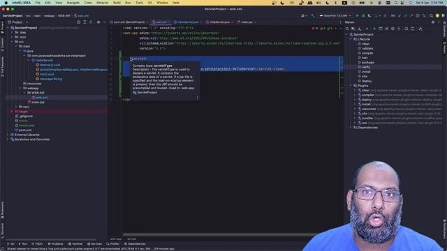 Jakarta Servlet: Web.xml смотреть онлайн