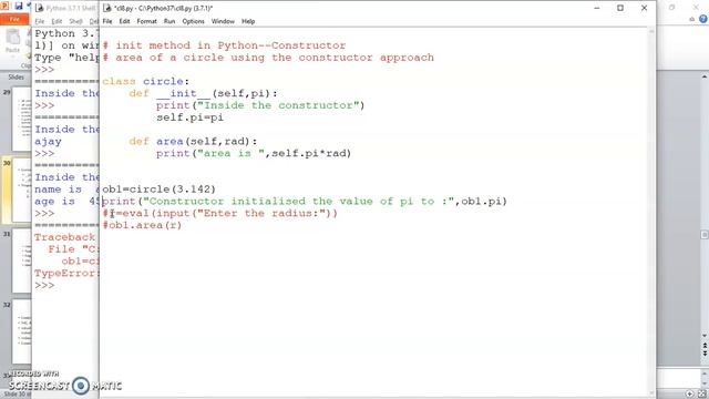 Python programming 18 Classes and Objects in python 3 смотреть онлайн