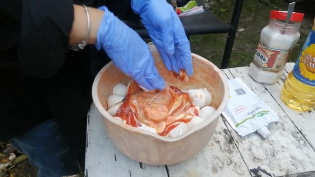 Влог 35 Как Готовить Пельмени на мангале смотреть онлайн