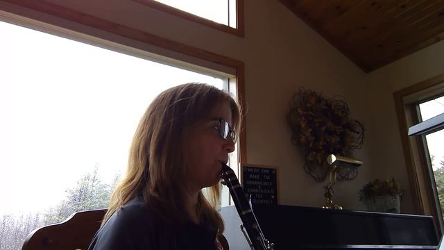 Clarinet: Adagio and Gigue: mvt. 1 to 25 at 60 смотреть онлайн