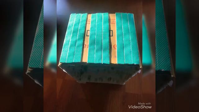 Полка под косметику своими руками из коробок смотреть онлайн