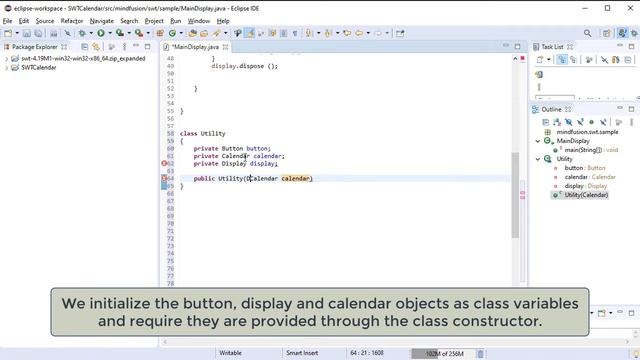 Integrating the Java Swing Calendar Library in an SWT Application смотреть онлайн