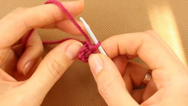 Полустолбик и соединительная петля | Полустолбик крючком | Как вязать полустолбик | Урок #2