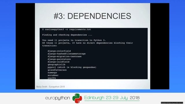 Becky Smith - Python 2 is dead! Drag your old code into the modern age смотреть онлайн