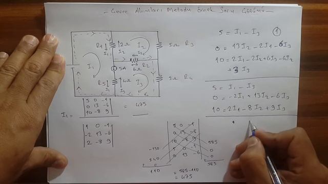 Doğru Akım Devre Analizi Dersleri (Ders 15) Çevre Akımları Metodu Örnek Soru Çözümleri (2) смотреть онлайн