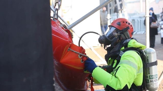 Строительные леса компании "СОЮЗ" на учебно-тренировочном полигоне ЦПБ "АЛАНДР" смотреть онлайн