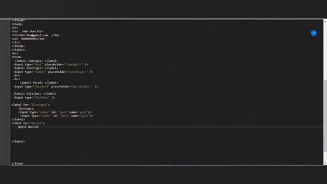 Dasturlash va IT ? | 10 - Dars Html asoslari (5) смотреть онлайн
