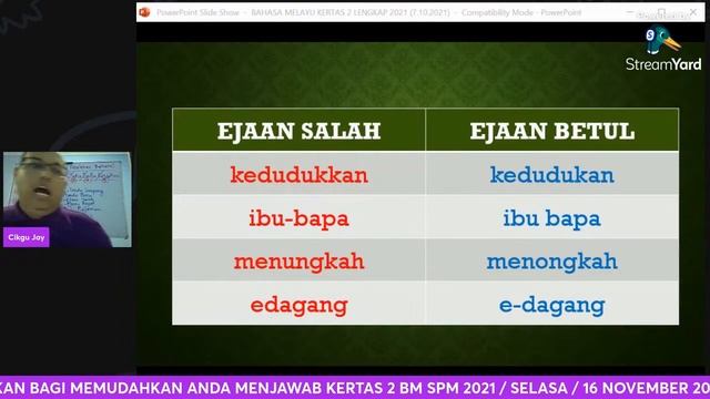 AYUH, PERSIAPKAN DIRI UNTUK PEPERIKSAAN PERCUBAAN BAHASA MELAYU KERTAS 2 SPM 2021 смотреть онлайн