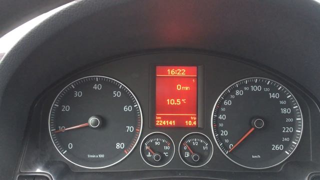 Volkswagen golf 5 2004 y. 1,6 Fsi 85 kw cold start. 224000 смотреть онлайн